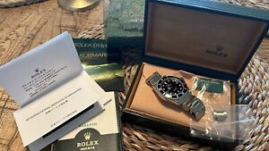 Rolex Submariner No-Date Stainless Steel Black Automatic 40mm Watch 14060 M