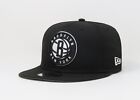 New Era 9Fifty Men Women Cap Brooklyn Nets Black Basic Snapback Adjustable Hat
