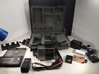 Vtg RCA CPR100 Camcorder w Case VHS-C Cassette Adapter Video Camera Lot Tested