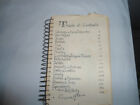 New ListingANTIQUE RECIPE COOK BOOK,HAND WRITTEN,FROM NEW JERSEY,WORN COND,T