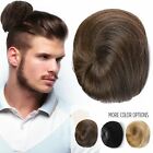 Clip On Instant Man Bun - Synthetic Hair Extension - Funny Gag Gift