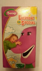 Barney Everyone is Special VHS Video Tape Pre-owned Used
