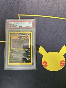 PSA 9 1st Edition Umbreon Rare 32/75 Neo Discovery Pokemon Card 2001 MINT