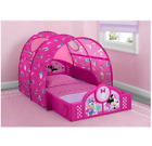 KIDS TODDLER BED Disney Minnie Mouse with Canopy Girls
