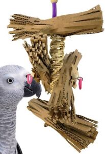 1547 NATURAL HELIX BONKA BIRD TOYS parrot cage toys cages conure african grey