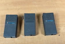 3 Piece Vintage Motorola Minitor I Pager One For Parts Two Good Condition