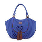 Bold Lotus Hobo Womens Bag Purse Blue