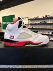 Air Jordan 5 Retro 2013 Fire Red Size 11.5 Pre-Owned 136027 120 Black White