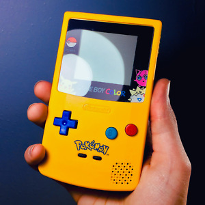 Pokemon Gameboy Color Special Pikachu Edition Nintendo GBC Console MINT HANDHELD