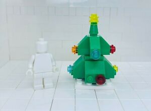 Lego Christmas Tree Holiday Minifigure Scale Tree Accessory Piece