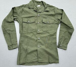 Original Vietnam War OG107 Sateen Utility Shirt Jacket S Small #2