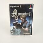 Resident Evil 4 (PlayStation 2, 2005) PS2 CIB Complete w Manual TESTED