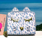 Betsey Johnson Leopard Print Small Kitty Cat Bag Wallet NWT