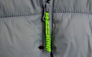 3 pack reflective 275 paracord zipper pulls clothing keychain lanyard