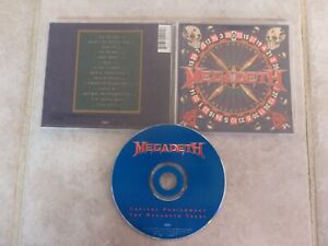 New ListingMegadeth Capital Punishment CD Hard Rock Heavy Metal Rare Out of Print