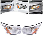 For Ford Transit 150 250 350 2015-2022 Halogen Headlights Left & Right Headlamps