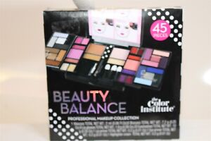 The Color Institute The Beauty Balance Makeup Kit 45 Piece Professional NEW