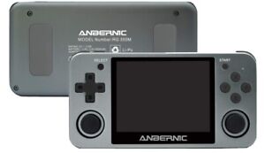 Anbernic RG350M (Gray) Handheld Retro Games (NES, SNES, Genesis, Etc.) Console