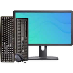 HP Desktop i5 Computer PC Up To 16GB RAM 1TB HDD/SSD 22in LCD Windows 10 Pro