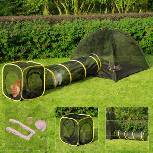 Cat Tent Cat Play Tunnel for Indoor and Outdoor Cat Play House Cat Enclosures