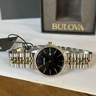 BULOVA Women's Two-Tone Stainless Steel Bracelet Watch - 98M134  MSRP: $325