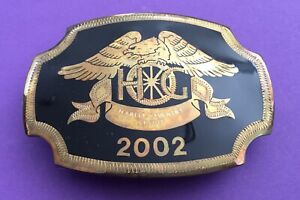 🇺🇸 SALE 🇺🇸 VTG 2002 HOG Harley Owners Group Eagle Johnson & Held Belt Buckle