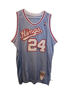 Reggie Theus 24 Sacramento Kings Mitchell Ness Hardwood Jersey Fits XL (READ)