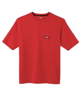 Milwaukee 601 Heavy Duty Pocket Short Sleeve T-Shirt -Various Sizes and Colors