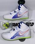 Nike Zoom Javelin Elite 3 Track & Field Shoes Mens Size 8 White Blue AJ8119-102
