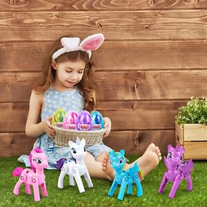 Toys for 3 4 5 6 7 8 9 Year Old Girls Easter Birthday Gifts Kids Unicorn Eggs
