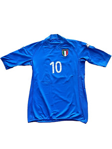vintage Italy Home soccer Shirt Jersey 2002 World Cup Kappa Size XL Totti