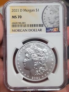 2021 D Morgan 100th Anniversary NGC MS70  (Verified Coin) Looks Perfect.