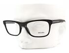 Prada VPR 19P 1AB-1O1 Eyeglasses Frames Glasses Polished Black 53-18-140