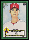 SHOHEI OHTANI ROOKIE 2018 Topps Gallery Heritage RC GREEN #H-26 /250 DODGERS!
