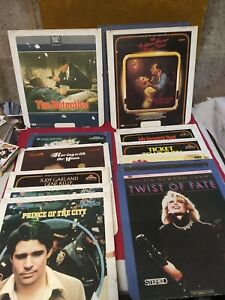 Lot of 13 SelectaVision CED VideoDisc Movies RCA Untested. A Star Is Born