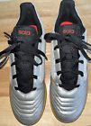 Adidas kids Predator 19.4 Sala F35630 Silver Soccer Cleats Shoes Size 4.5