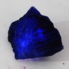 355.87 Ct Natural Sapphire Huge Uncut Rough Dyed CERTIFIED Blue Loose Gemstone