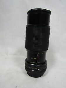 Vivitar 80-200 mm 1:4.5  Macro Focusing Zoom MC w/ Carry Case