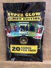 (2) 2023 Super Glow Jumbo Edition 20 Card Pack Sealed