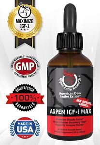 Deer Antler Velvet Extract Spray -IGF-1 | 200mgs, One Bottle  43X Concentration!
