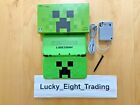 New Nintendo 2DS XL LL Minecraft Creeper Edition Console Charger Box [BOX]