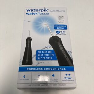 Waterpik Cordless Flosser 4 tips Rechargeable Battery #0558