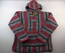 New ListingNEW Baja Joe Mexican Hoodie Sweatshirt XS Pink Knit Drug Rug Outdoor Classic Z3