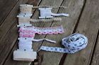 Vintage Lot Sewing Trims Crochet Bead Pearl