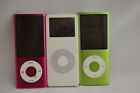 Lot of 3 Apple iPods Mixed Lot Nano A1137 A1320 A1285