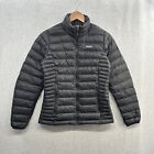 Patagonia Down Sweater Jacket Womens XS Black Puffer Full Zip Outdoor Ladies