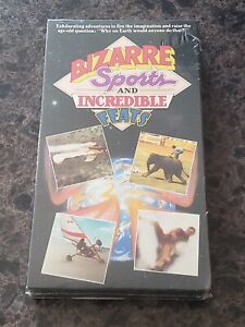 New ListingBRAND NEW Bizarre Sports & Incredible Feats (VHS; 1987) RARE Sealed OOP