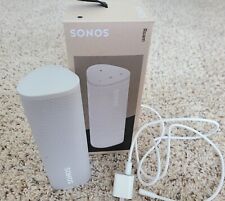 Sonos Roam Waterproof Portable Smart Speaker - Bluetooth-WiFi Lunar White, NIce!
