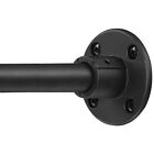 Black Shower Curtain Rod - Adjustable Shower Curtain Rods 29-50 Inches - Heavy D
