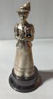 1987 AVON AWARD DISTRICT SALES VOLUME TROPHY PEWTER STATUE MRS. ALBEE NUMBERED